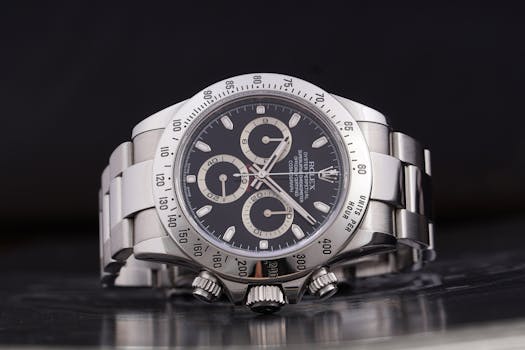 Rolex luxury watch