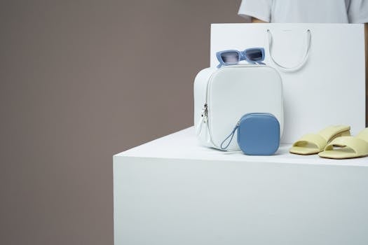 elegant luxury brand display