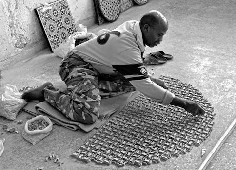 Artisan workshop showcasing craftsmanship