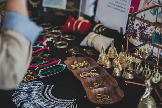 luxury product display