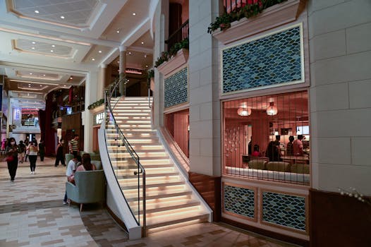 luxury retail environment